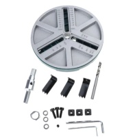 Пила кольцевая (коронка) регулируемая 45 - 130 мм по дереву, "MAXIMUM" MX 16439 оптом