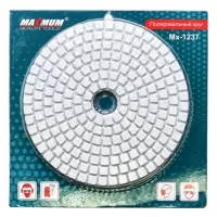 Круг алмазный шлифовальный по камню гибкий d100 мм, P 1000 , «черепашка», "MAXIMUM" (2268)
