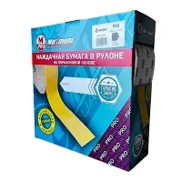 Наждачная бумага в рулоне на паралоновой основе P 80 115мм×25м, "Maximum" (Максимум) MX 18815