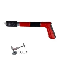 Пороховой монтажный пистолет мини с набором гвоздей, без кейса